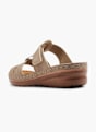 Easy Street Flache Pantolette Beige 12345 3