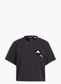 adidas T-Shirt Schwarz 6601 1