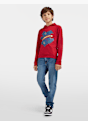 Harry Potter Bluza z kapturem Czerwony 1309 5