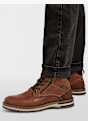 AM SHOE Botki sznurowane Brązowy 12868 5