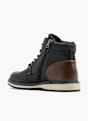 TOM TAILOR Botki sznurowane Czarny 3018 3
