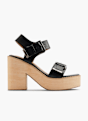 Claudia Ghizzani Sandale cu toc Negru 1372 1