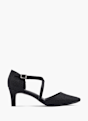 Catwalk Décolleté con fibbia Nero 28084 1
