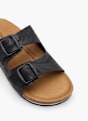 Björndal Zapatillas de casa abiertas Negro 11019 2