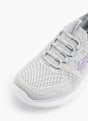 Skechers Slip on sneaker Lysegrå 22983 2