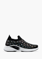 Graceland Slip on sneaker Sort 12804 1