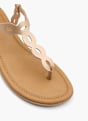 Graceland Toe thong sandal Gold 12939 2