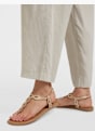 Graceland Toe thong sandal Gold 12939 5