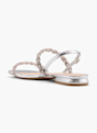 Catwalk Sandale Srebrna 11717 2