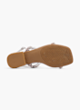 Catwalk Sandale Srebrna 11717 4