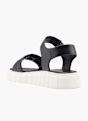 Graceland Sandal Sort 12819 3