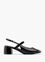 Catwalk Slingback salonarji Črna 13112 1