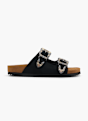 Catwalk Tieffuß Pantolette Schwarz 13295 1