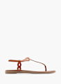 Graceland Sandalen-Zehentrenner Cognac 17282 1