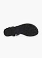 Graceland Sandales Noir 13583 4