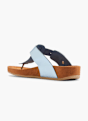 Graceland Sandal med tårem Blå 13635 3