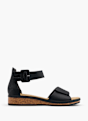 Rieker Sandale Schwarz 28367 1