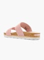 ESPRIT Mélyített talpú papucs pink 15735 3