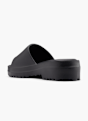 Graceland Flache Pantolette Schwarz 22144 3
