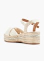 TOM TAILOR Sandale Creme 15602 3