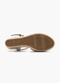 TOM TAILOR Sandale Ecru 15607 4
