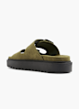 Catwalk Tieffuß Pantolette Olive 16037 3