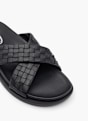 AM SHOE Равни чехли Черен 16055 2