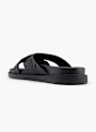 AM SHOE Pantofle Černá 16055 3
