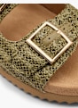 Catwalk Chinelo com palmilha alta Caqui 16920 5