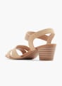 Graceland Högklackad sandal Beige 19045 3