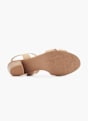 Graceland Högklackad sandal Beige 19045 4