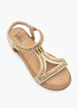 Easy Street Sandale Gold 19081 2