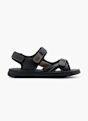 AM SHOE Sandały Czarny 19088 1