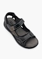 AM SHOE Sandały Czarny 19088 2