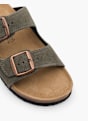 TOM TAILOR Kapcie otwarte Zielony 28406 2