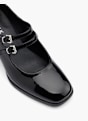 Catwalk Czółenka z zapięciem Czarny 28998 2