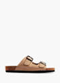 Graceland Flache Pantolette Taupe 29775 1