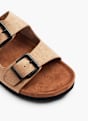 Graceland Flache Pantolette Taupe 29775 2