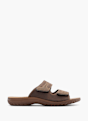 Memphis One Flache Pantolette Braun 32255 1