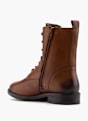 CAFE MODA Ankelstøvle med snøre Cognac 35524 2