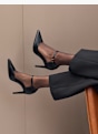 Catwalk Aukštakulniai su dirželiu Juoda 41614 5