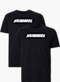 hummel T-Shirt Schwarz 42335 1