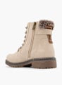 TOM TAILOR Bottes à lacets Crème 43719 3