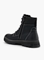 TOM TAILOR Ghete cu șireturi Negru 44589 3