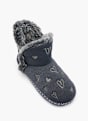 Casa mia Plush slipper Grey 48014 2