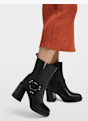 Catwalk Bokacsizma fekete 52401 5