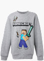 Minecraft Sweatshirt Grau 52858 1