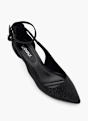 Catwalk Czółenka z zapięciem Czarny 52900 2