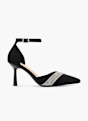 Catwalk Décolleté con fibbia Nero 53614 1