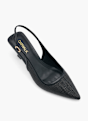 Catwalk Décolleté con cinturino Nero 75992 2